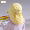 UPF50+ baby sun hat - sunny yellow